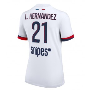 Paris Saint-Germain Lucas Hernandez #21 Udebanetrøje Dame 2025-26 Kortærmet